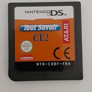 Nintendo DS - Tout Savoir  CE2 ( french language)